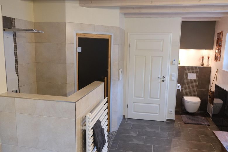 Hauptbad Sauna Riesendusche OG