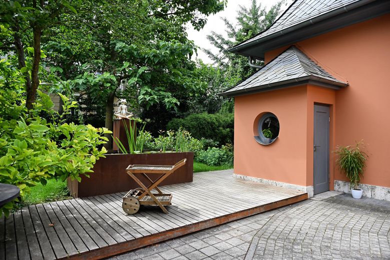 Villa con ampliamento moderno in posizione di assoluto prestigio nel quartiere Südviertel di Weimar – nelle vicinanze del Goethepark – Foto 34