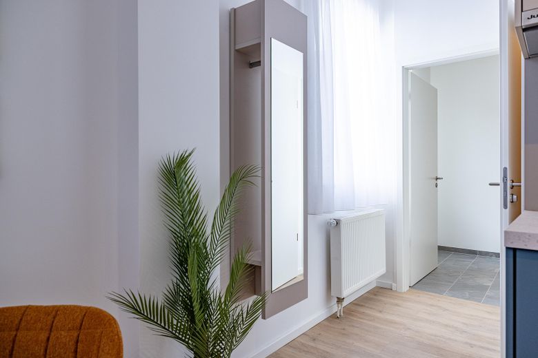 *1 ay kira ödemeden oturun* Sevimli 1 odalı yeni bina dairesi - Tam mobilyalı - WE 06 – Badezimmer