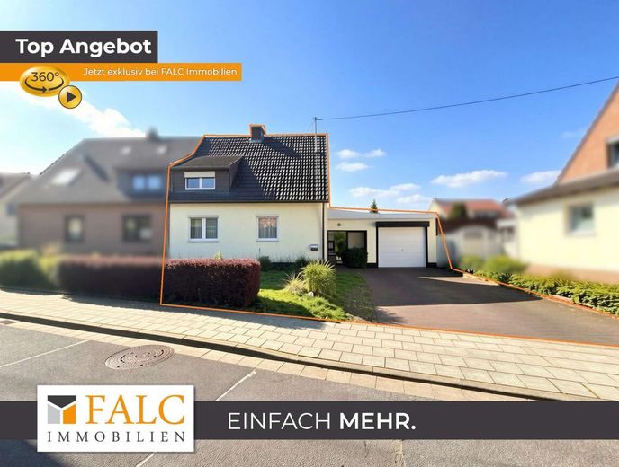 Perfekt für Familien: Haus mit Garten, Garage und Entwicklungspotenzial – Außenansicht