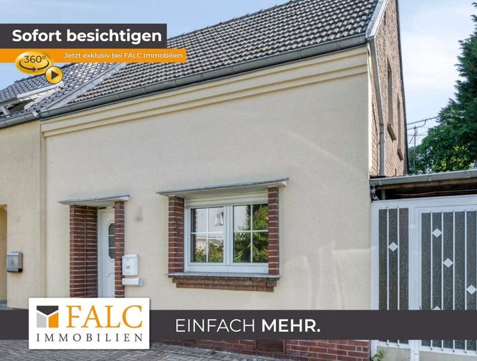 Charmantes sanierungsbedürftiges Einfamilienhaus mit Potenzial in ruhiger Lage von Worringen – Titelbild
