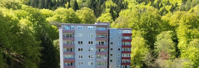 Erholsame Drei-Zimmer-Wohnung im Kurort Bad Herrenalb mit herrlichem Panoramablick