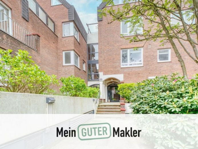 Maisonette z charakterem: loggia od strony południowo-zachodniej, kuchnia w zabudowie i garaż podziemny w Bremen-Burglesum – Foto 1