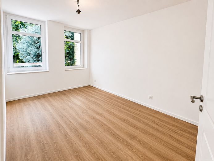 Beautifully renovated old building with underfloor heating and garden share – first occupancy in Gohlis – Ruhiges Schlafzimmer