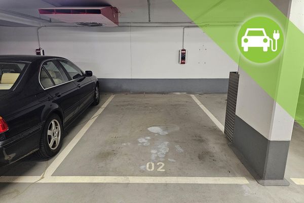 TG-Stellplatz mit 11 kW Wallbox / E-Ladestation – Hügelstraße 179