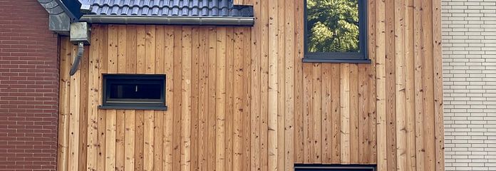 Außenansicht - Holzfassade