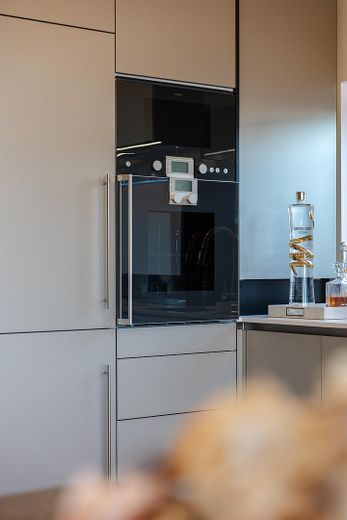 Designer-Penthouse mit Traum- Dachterrasse und Blick über Isarhochufer: PROVISIONSFREI – Gaggenau Geräte