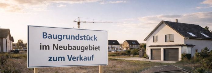 Baugrundstück mit ca. 969 m² - flexibel bebaubar mit zwei Einfamilienhäusern oder Mehrfamilienhaus! – Visualisierung - Beispielbebauung