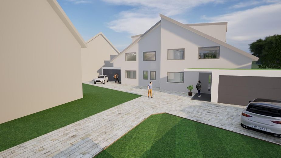No commission: 2 building plots with preliminary building permit for semi-detached houses – also available individually from €179,000 – Photo 2