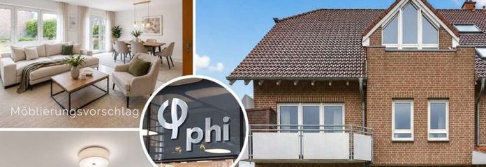 PHI AACHEN - 4-Zimmer-Gartenwohnung mit großer Terrasse und Tiefgaragenstellplatz in Baesweiler!