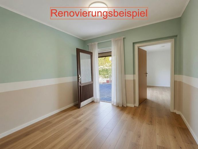 Renovierungsbeispiel Eingang