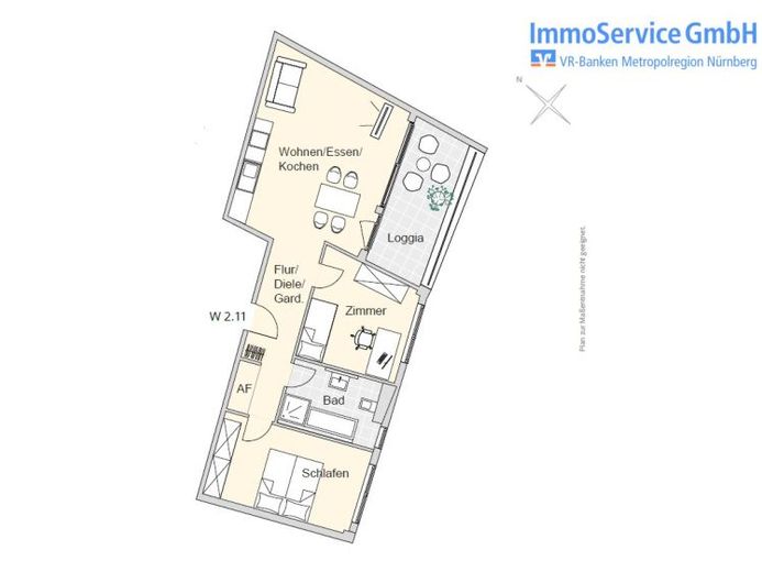 Ansprechende Wohnanlage im Nürnberg Nord: 60 stilvolle Neubau-ETW und 10 Büroeinheiten in Stadtlage! – Foto 1