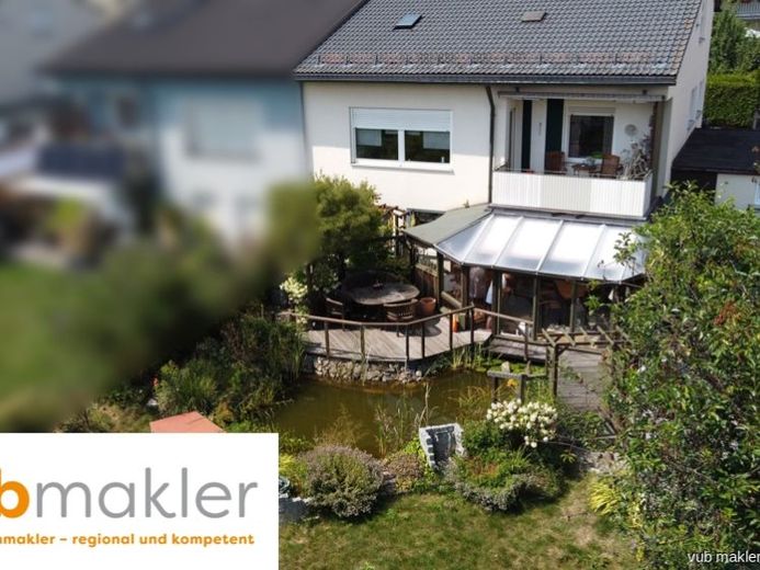 Viel Platz. Viel Garten. Viele Möglichkeiten – Doppelhaushälfte mit Naturpool in Marktredwitz – Foto 1