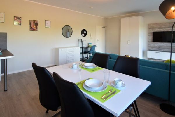 Appartamento con 2 locali, appena ristrutturato e completamente arredato, tranquillo e centrale ad Aschaffenburg