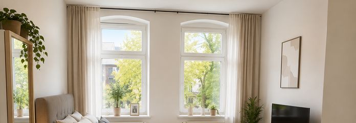 Großzügige 4-Zimmerwohnung  mit großer Terrasse und Wohnküche in Zeitz — vollsaniert – Elternschlafzimmer