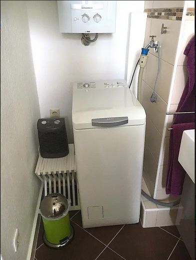 Apartment mit Aussicht chic möbliert 35qm Elberfeld Nähe Rathaus, St. Josef, Bayer + Nordbahntrasse – Bad