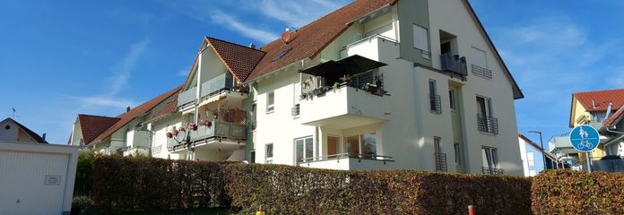 Das Haus steht in ruhiger Lage von Mühlhofen