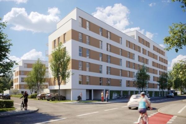 Neubau 3-Zimmer-Eigentumswohnung mit Tiefgarage