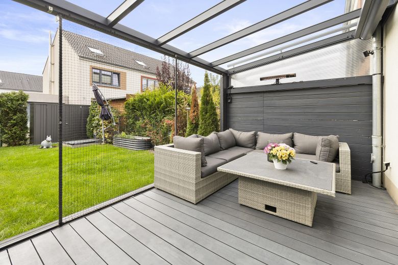 überdachte Terrasse