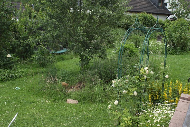 Fachwerkhaus mit Talblick - historisches Wohnen im Grünen bei Bielstein – Garten