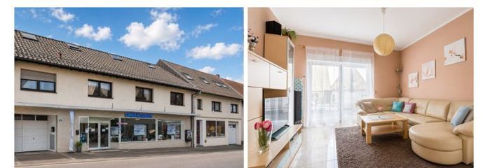 685 m² Vermietungsfläche: Zwei Wohn- und Geschäftshäuser mit 7,5% Rendite
