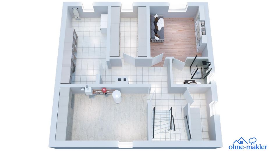Geniş manzaralı yenilikçi mimar evi; cömert yaşam alanı; modern enerji tedariki – UG