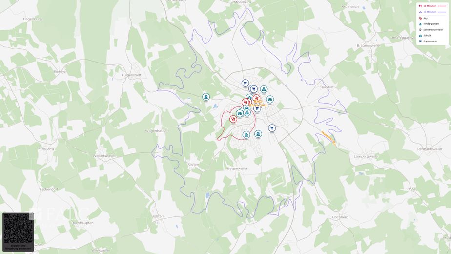 Architektonisches Meisterwerk in privilegierter Aussichtslage-Exklusives Wohnen auf höchstem Niveau – Lageplan