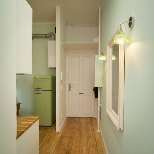 Flur Blick auf Ausgangstür