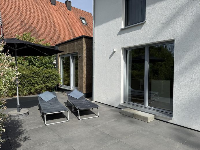 Terrasse Westansicht