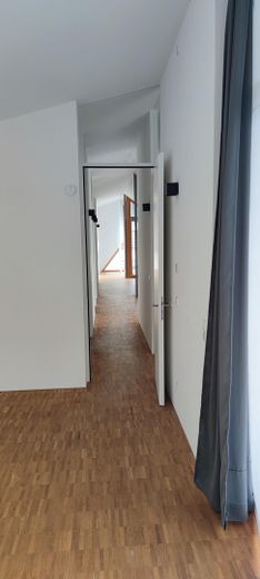 Blick vom Schlafen