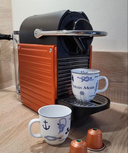 Well-maintained holiday apartment *only 200m to the beach* – Nespresso Maschine