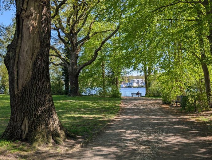 Blick zum Wasser