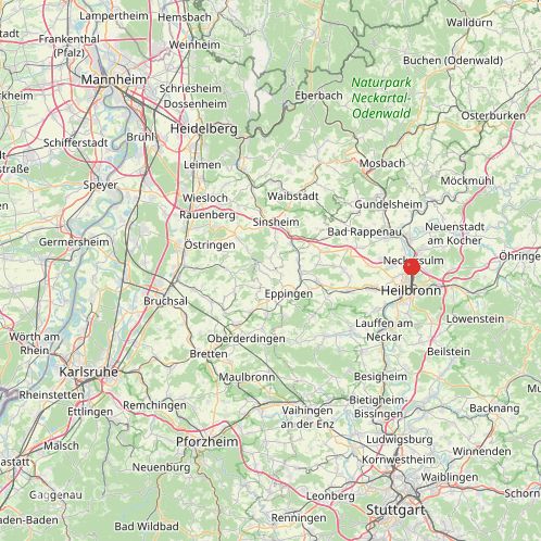 Wohn(t)raum mit Gewerbe und XXL-Grundstück, mitten in der City - FALC Immobilien Heilbronn – Umgebung
