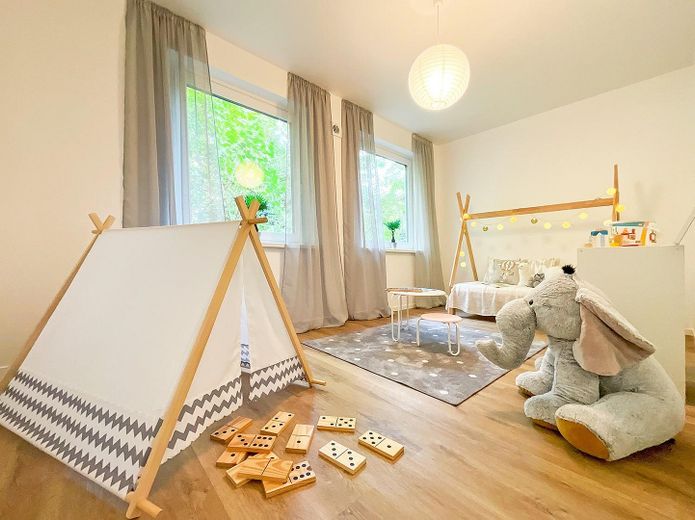 Heller Bungalow mit Südterrasse – Komfortables Wohnen auf einer Ebene - provisionsfrei – Gäste- oder Kinderzimmer