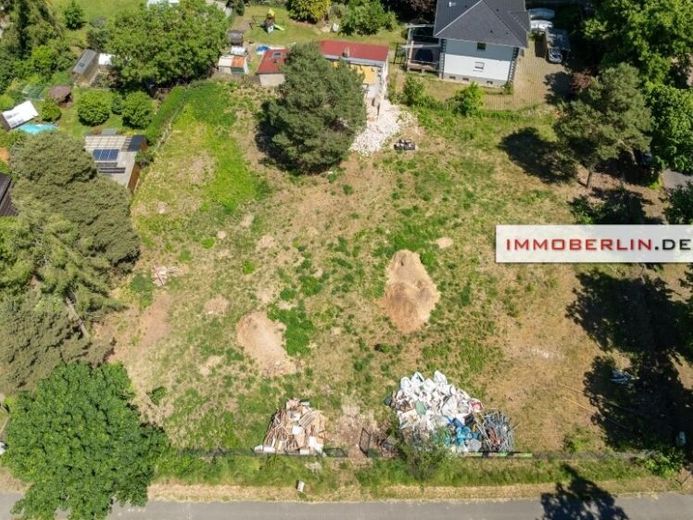 IMMOBERLIN.DE - Exzellentes Baugrundstück in familienfreundlicher Lage im Berliner Speckgürtel – Foto 1