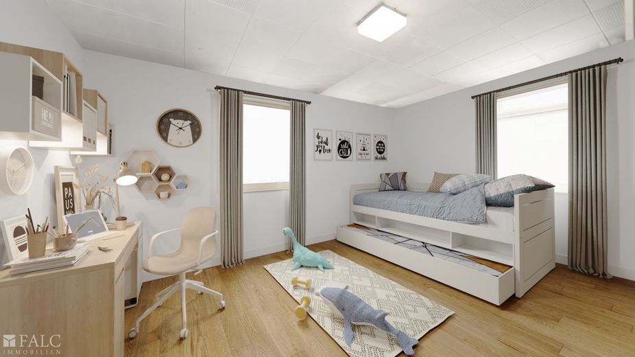 Kinderzimmer visualisiert