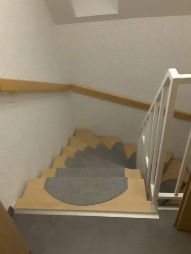 Buchenholztreppe