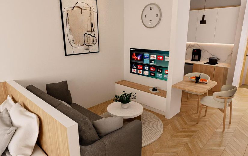 Möbliertes 1-Zimmer-Apartment in Stuttgart-Hedelfingen – frisch renoviert & clever geschnitten – Beispielbild Wohnung