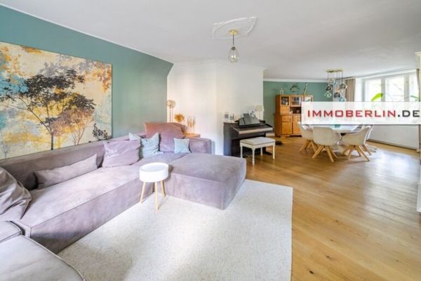IMMOBERLIN.DE - Emplacement privilégié ! Appartement ancien très charmant à l’ambiance élégante