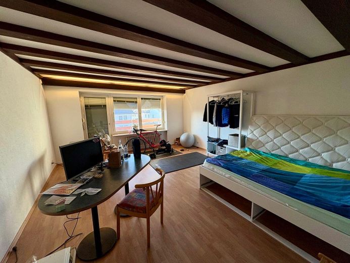 Schlaf- und Wohnzimmer