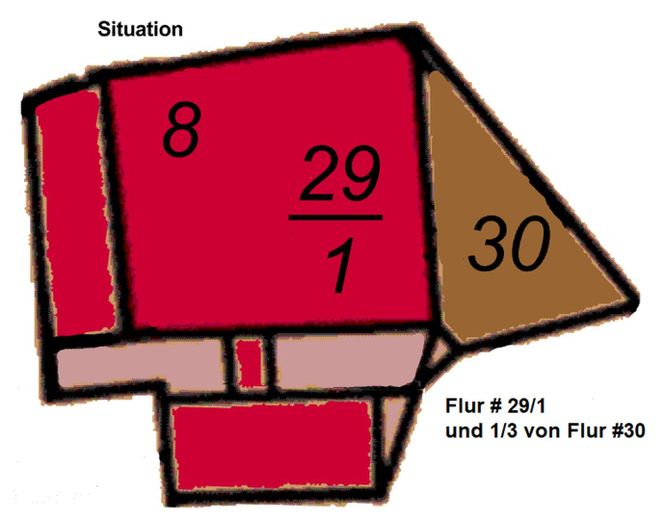 Lageplan Auszug