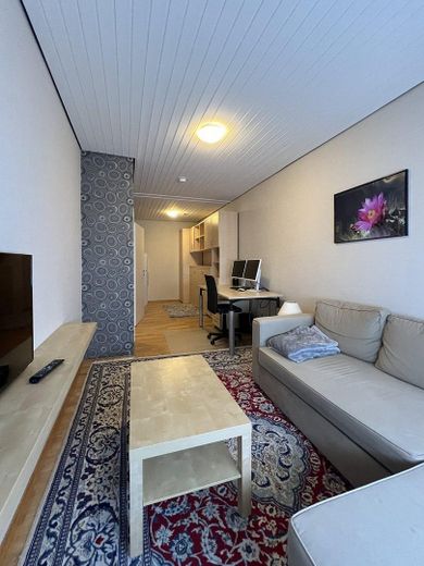 Furnished 1-room apartment for rent in Vechta (WE 1.1) – Wohnraum mit Sofa