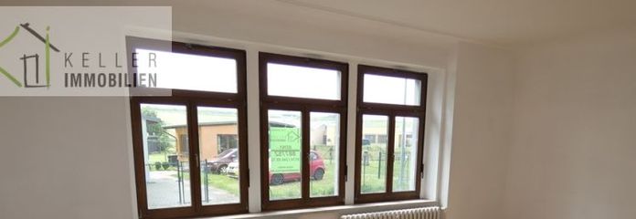 4-Raum EG-Whg. mit EBK - ruhige Nebenstr. Langenhessen, Bad mit Fußbodenheizung, Gemeinschaftsgarten