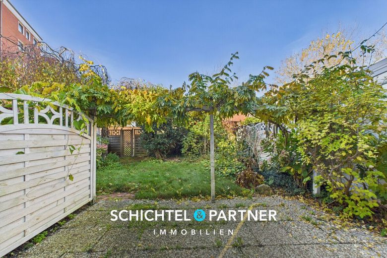 Osterholz-Scharmbeck | Gepflegtes Reihenendhaus mit schönen Garten &amp; Garage – S&amp;P | Terrasse