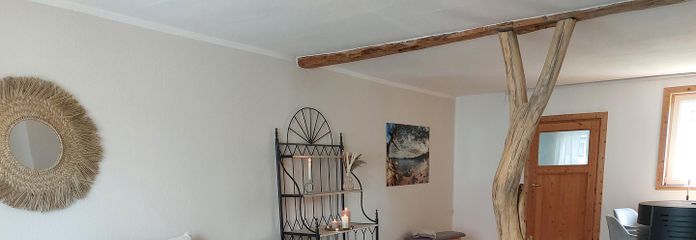 Wohnzimmer mit Pelletofen