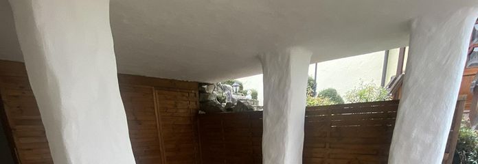 Terrasse der Einliegerwohnung