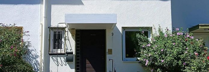 Grosses Reihenhaus mit 157 m2 in Frankfurt – Eingang