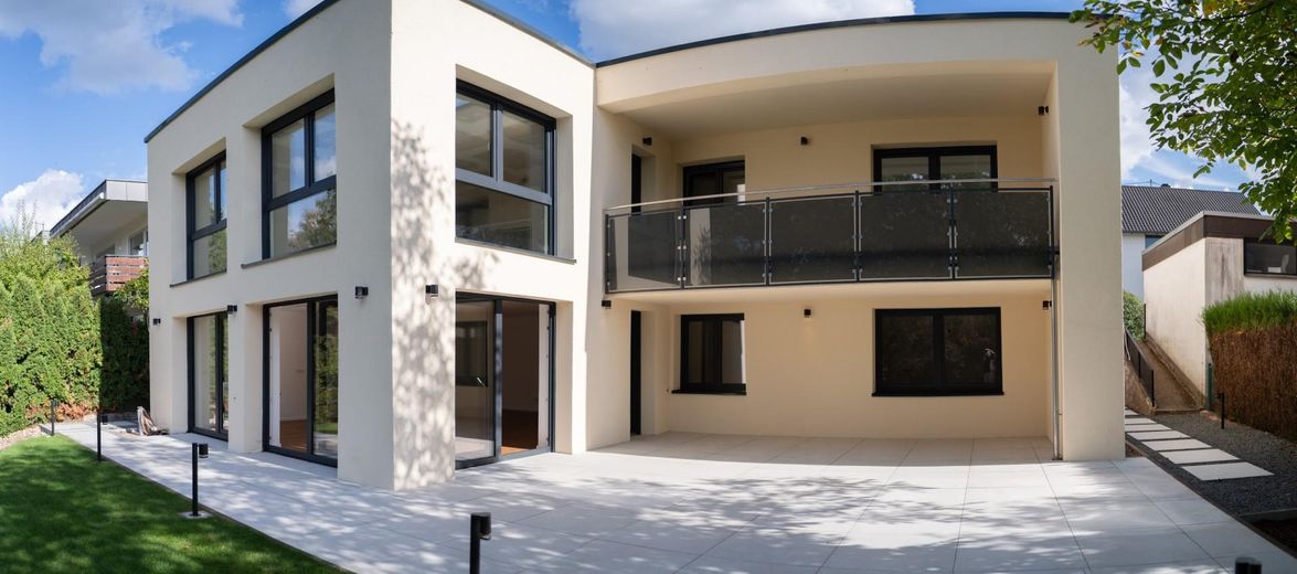 Exclusivo apartamento en planta jardín en Scheiterberg – Rückansicht