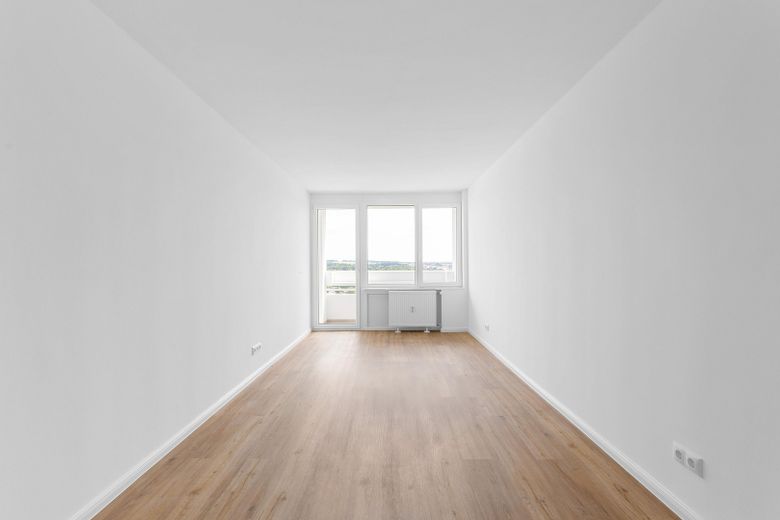 Erstbezug - sanierte 2-Raumwohnung – Beispiel Schlafzimmer