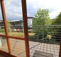 Aussicht vom Balkon
